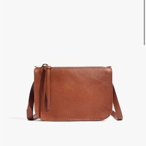 Madewell brown leather belt bag